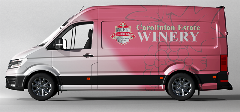 Carolinian Wines Vehicle Wrap